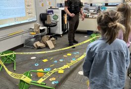 Elm Road students work to solve Halloween Math Mystery