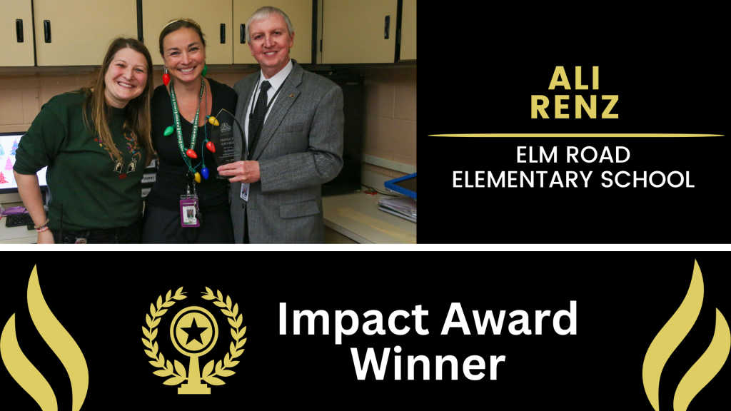 Ali Renz, Elm Road, Impact Award winner