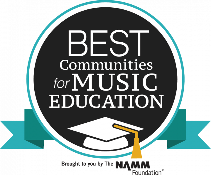 Best communities for music education award.