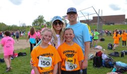 Running is Elementary: Family with daughters, runners for Horizon