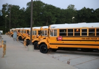 P-H-M buses pulling out for the 1st day of school